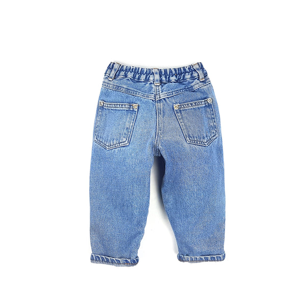 MOM jeans vintage - 6-12 mois, fillette (74cm)