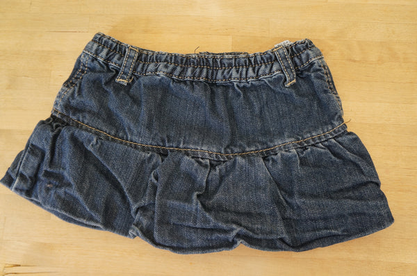 Adorable Jupe en jeans - 6 mois (62cm)