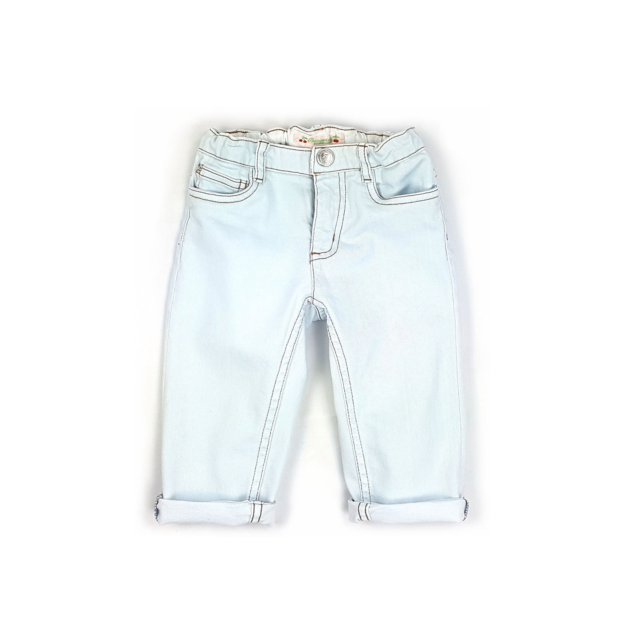 BONPOINT Pantalon en jeans - 18 mois (81cm) unisexe