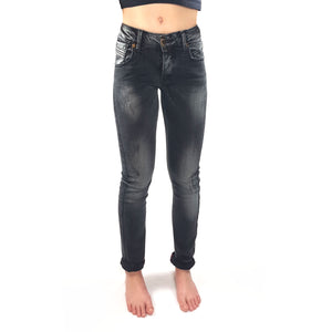DSQUARED2 Slim Jeans mit Distressed-Effekt - Größe 36