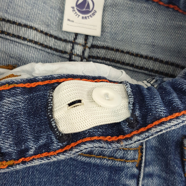 PETIT BATEAU Pantalon en jeans - 36 mois (95cm) unisex