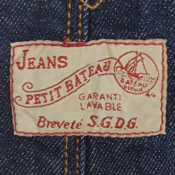 PETIT BATEAU Salopette en jeans  - 24 mois (86cm)