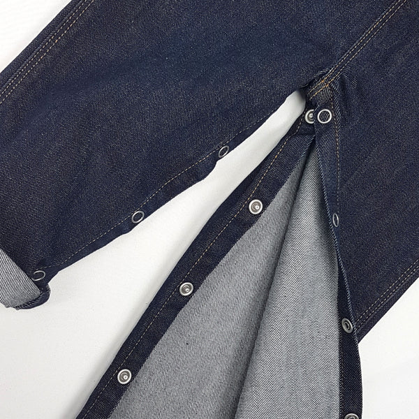 PETIT BATEAU Salopette en jeans  - 24 mois (86cm)