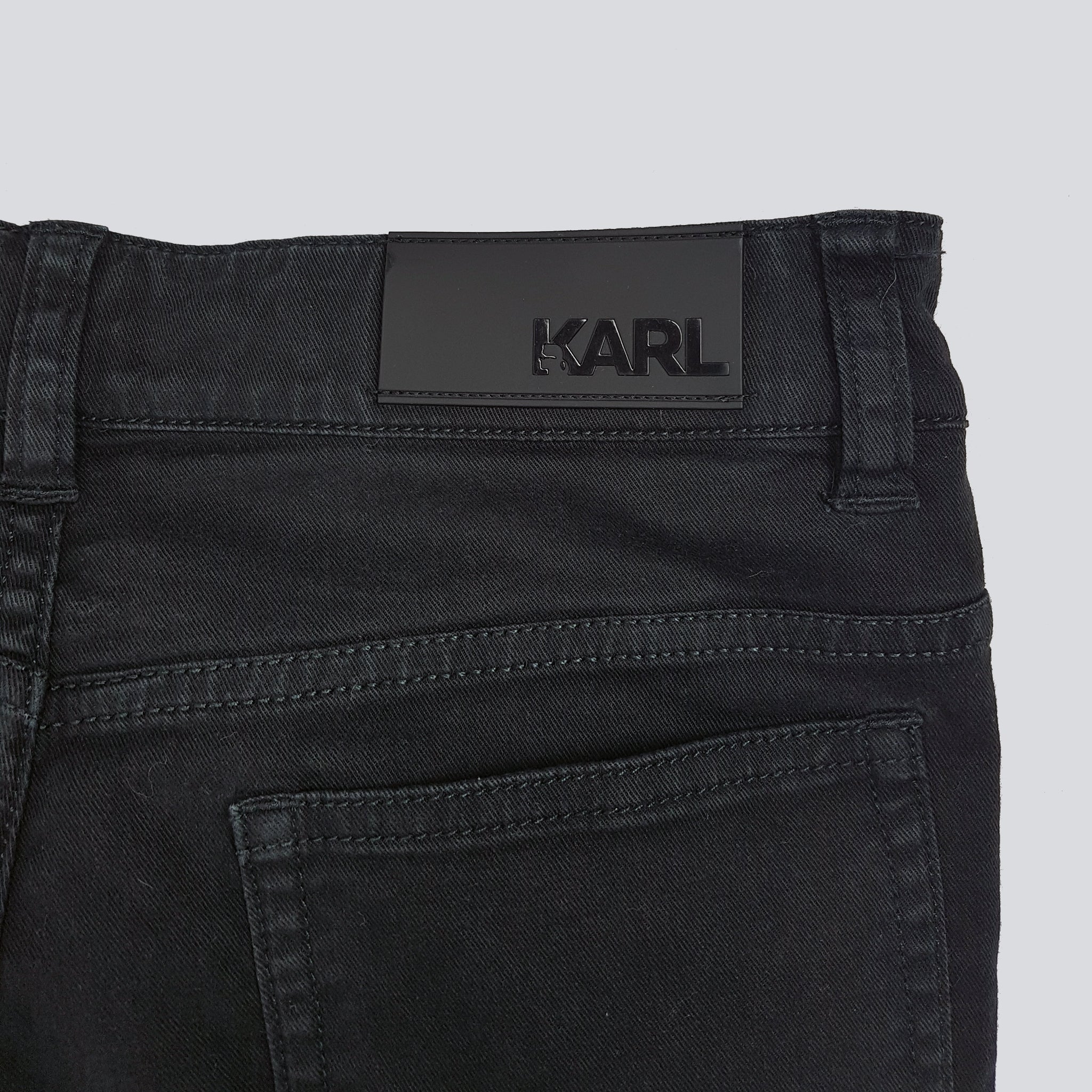 Pantalon slim noir KARL LAGERFELD  - 12 ans (152 cm)