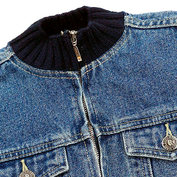 ROOT's GIRL Vintage zipped denim jacket - 4 years (104cm)