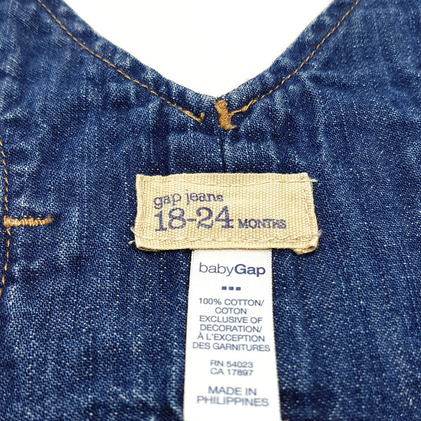 GAP Vintage Denim Latzhose - 18-24 Monate (79-84cm)