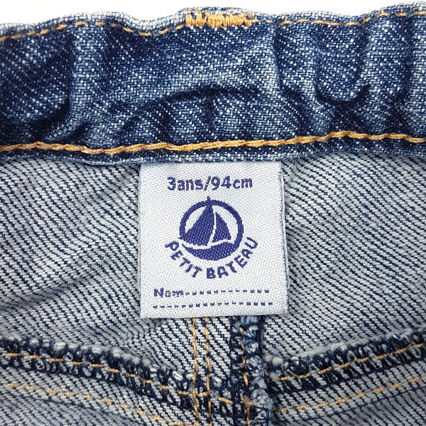 PETIT BATEAU Jeans-Minirock - 3 Jahre (94 cm)